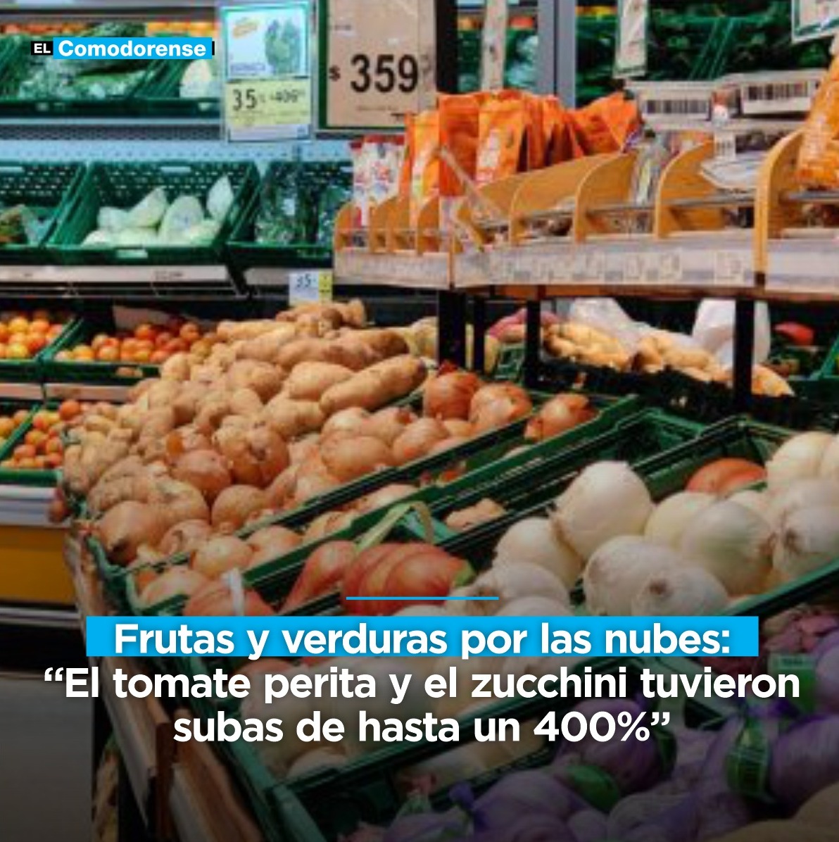 ElComodorense's tweet photo. #Comodoro "Los precios de las frutas, las verduras y las carnes sobre reaccionaron casi un 400% sobre un IPC del 200% y esto se da por los componentes especulativos", afirmó el contador César Herrera.
Leé la nota completa en https://t.co/G4lW7PQIfJ
▶ https://t.co/itTrD3hfxM https://t.co/mp0zfzK5CE