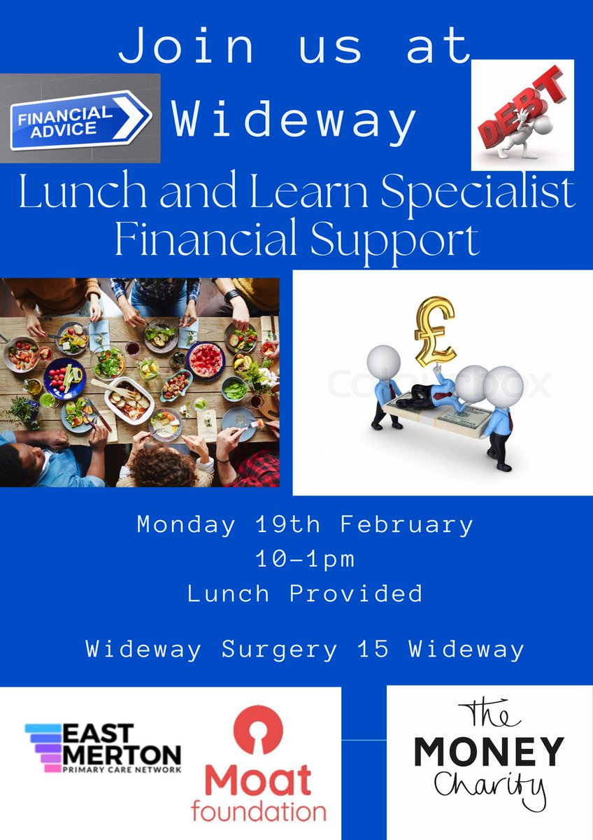 Delighted to be working in Partnership with @TheMoneyCharity to deliver another financial Lunch and Learn session to support the community of Pollards Hill with the cost of living. Please contact me for registration for this event. Together we can make a difference. #PHDProjectPH