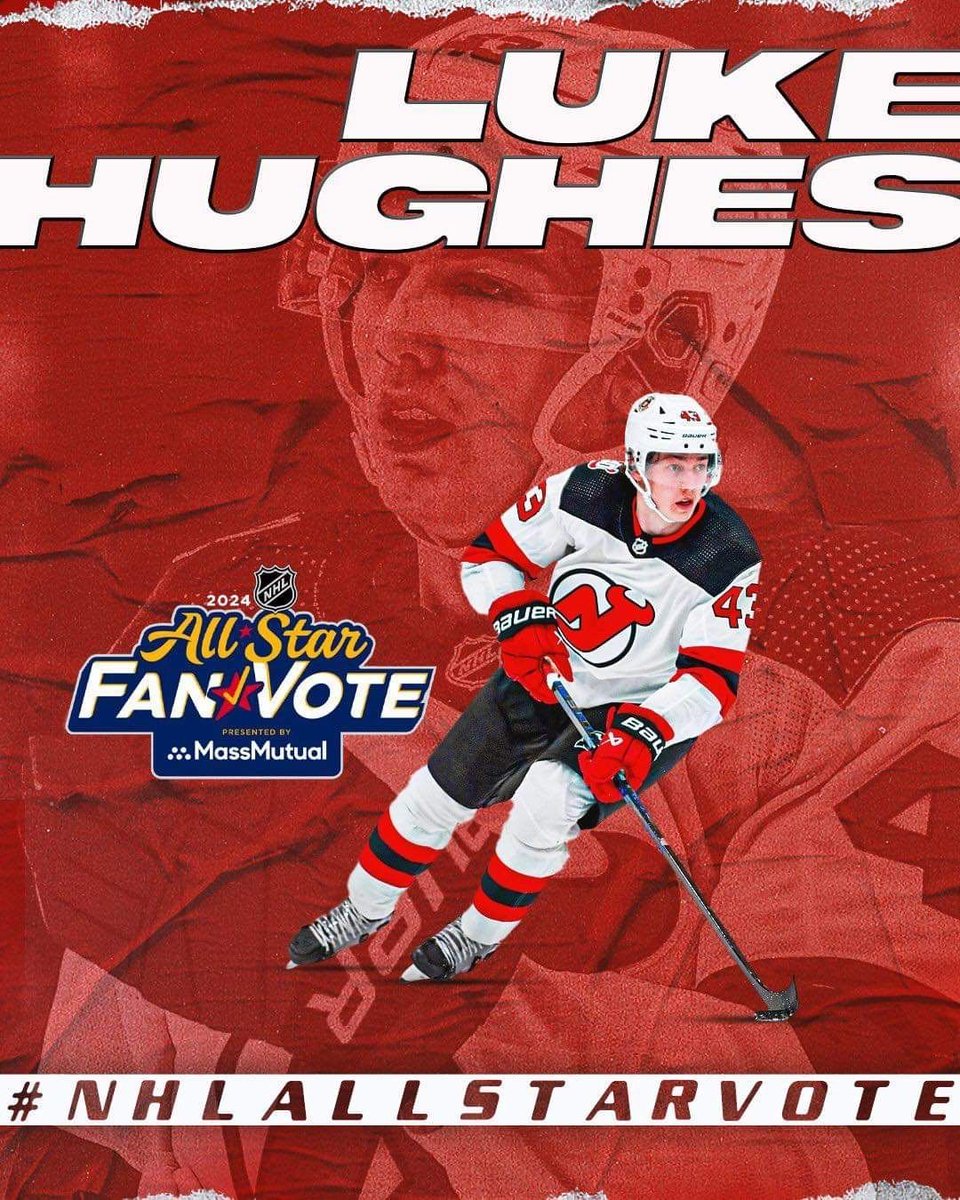 DevilsArmyBlog's tweet photo. Jack and Quinn should have their brother join them in Toronto for the All Star Game so #NJDevils fans and #Canucks fans should repost this to help. 

#NHLAllStarVote Luke Hughes https://t.co/YXFvcEAWet
