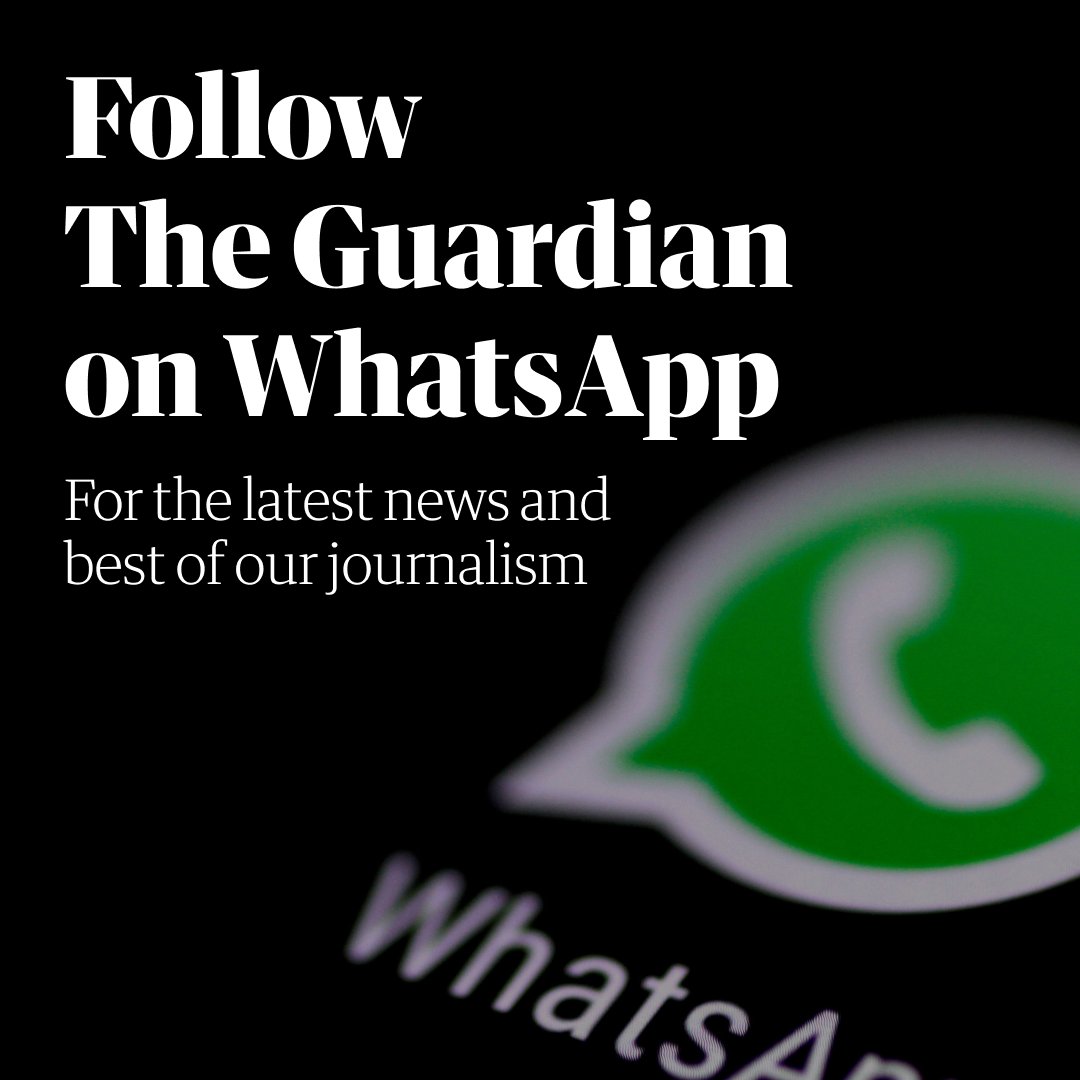 Follow the The Guardian channel on WhatsApp: 
whatsapp.com/channel/0029Va…