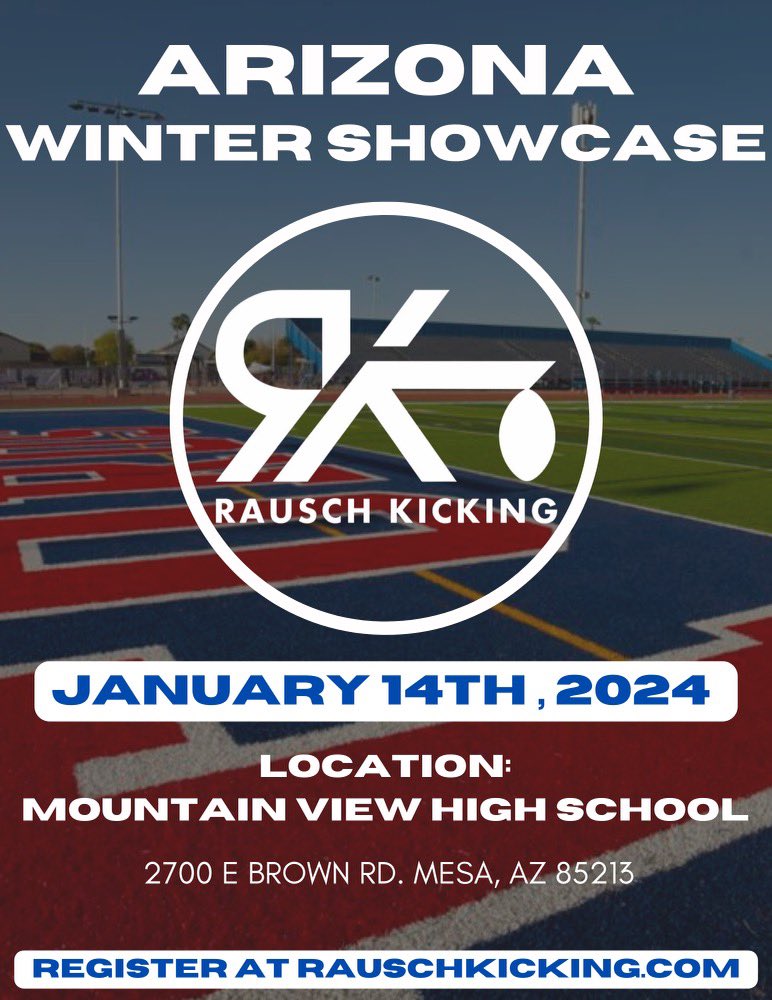 To view the Jan 14th camp itinerary, visit rauschkicking.com & select camp itinerary under the “camps” tab!
•
Anyone that has not signed up yet will have until 5pm tomorrow (1/11) to do so! This is going to be a great camp, we look forward to seeing everyone! #kickingcamps