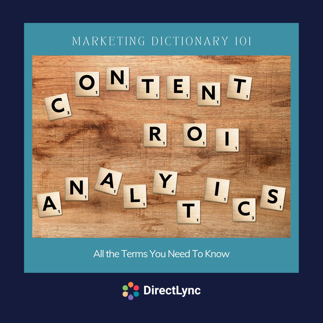 Are you new to #digitalmarketing and overwhelmed by all the acronyms and terminology? That's why we created our #marketing dictionary, so you can learn everything you need! Check it out 👉 bit.ly/3U9TCGM