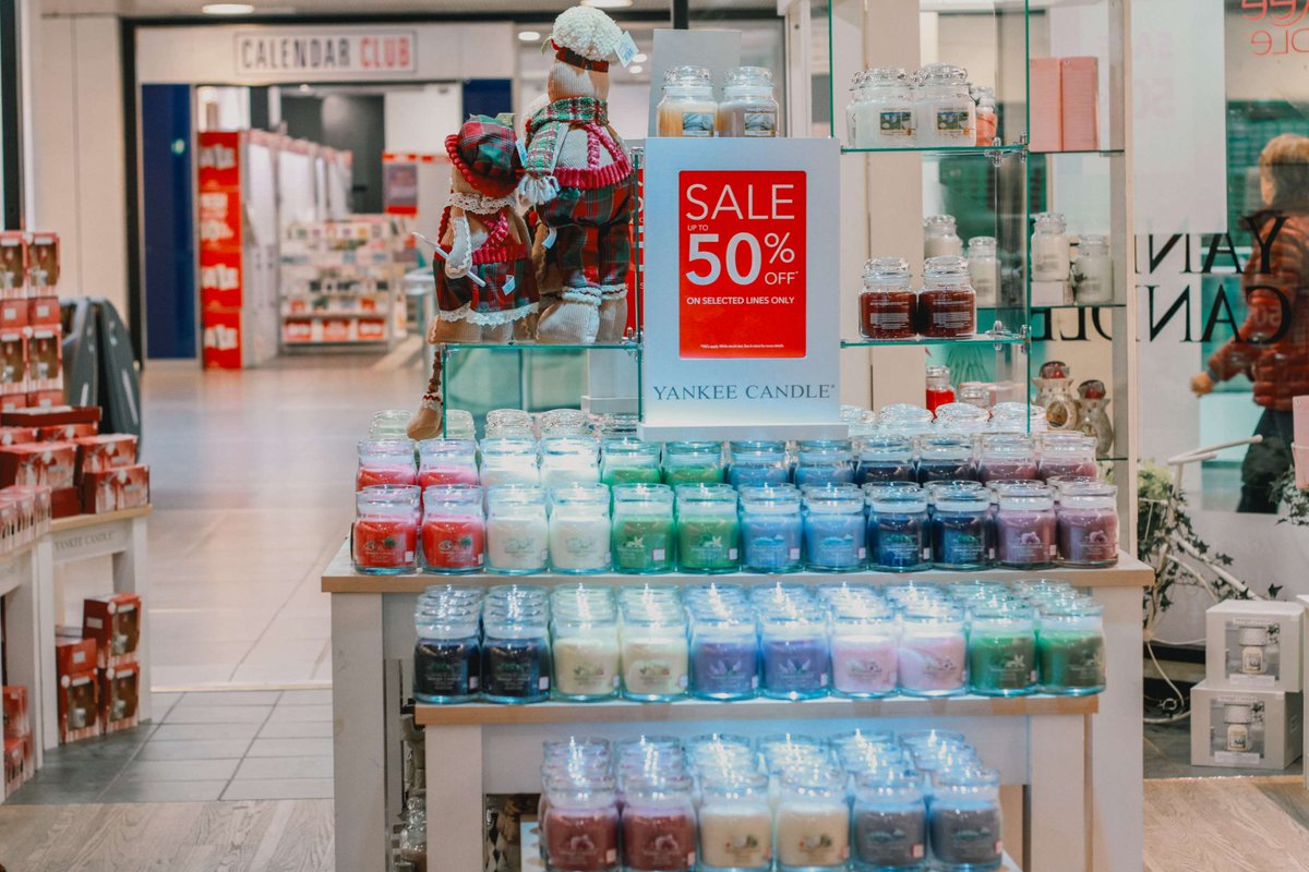 bonaccordcentre's tweet photo. Beat the January Blues at Bon Accord 🥶🥶🥶

Do not miss the chance to get some fabulous scented candles, Yankee Candle has an up to 50% promotion going until the end of January. https://t.co/LZ9E4CBFGO