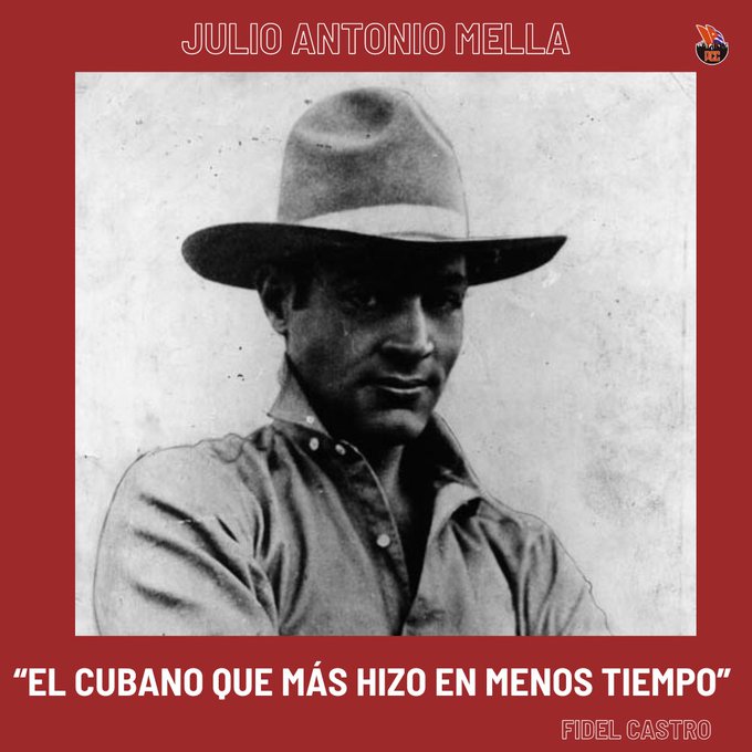 El 10 de enero de 1929 fue asesinado el líder estudiantil y antimperialista Julio Antonio Mella. Pero su muerte no apagó su legado. #CubaViveEnSuHistoria, #CabaiguánEduca,#SanctiSpírituEnMarcha.