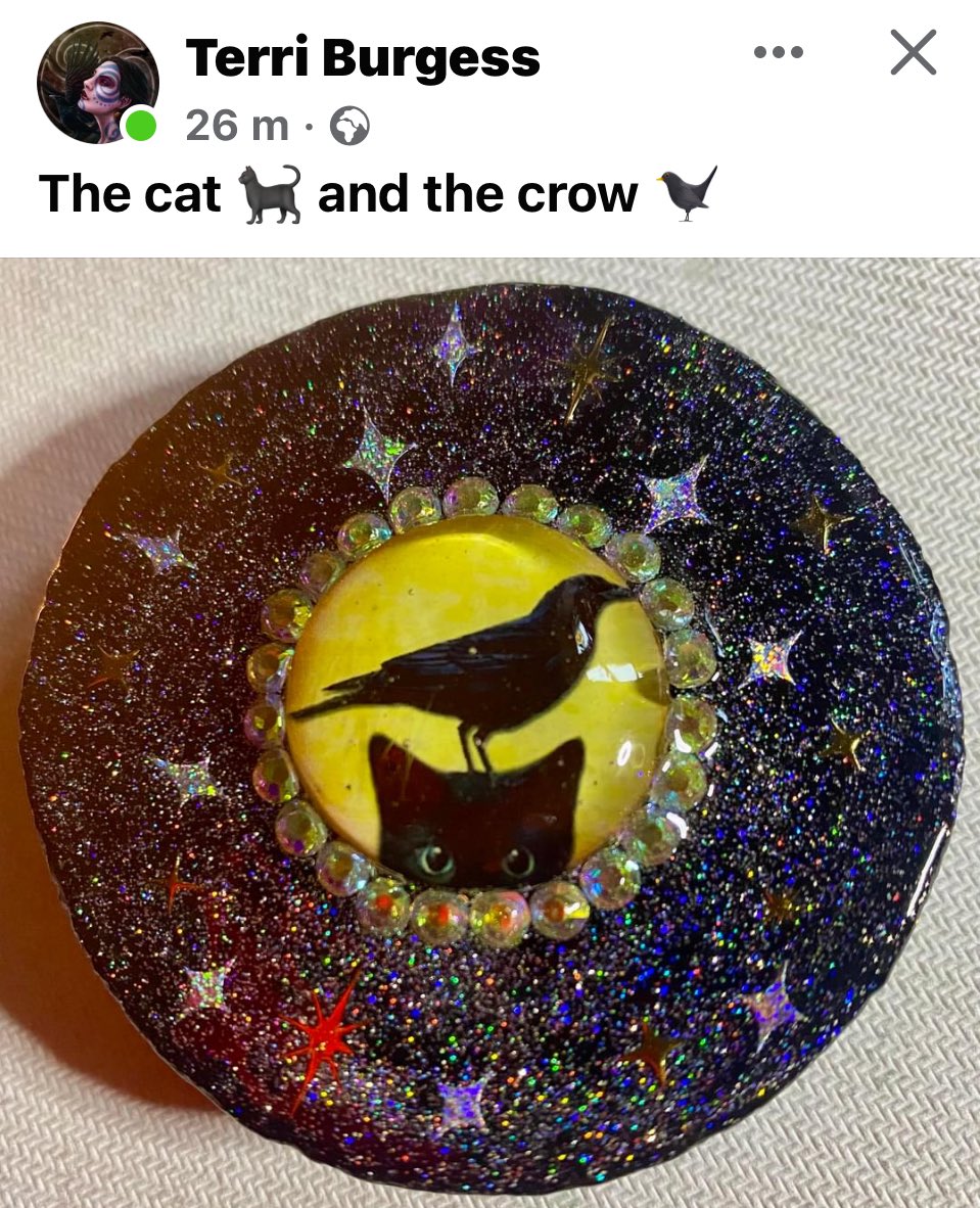 rattycastle's tweet photo. How good is Terri’s art work #PenrithRocks #catlover https://t.co/i7G3MgXI13