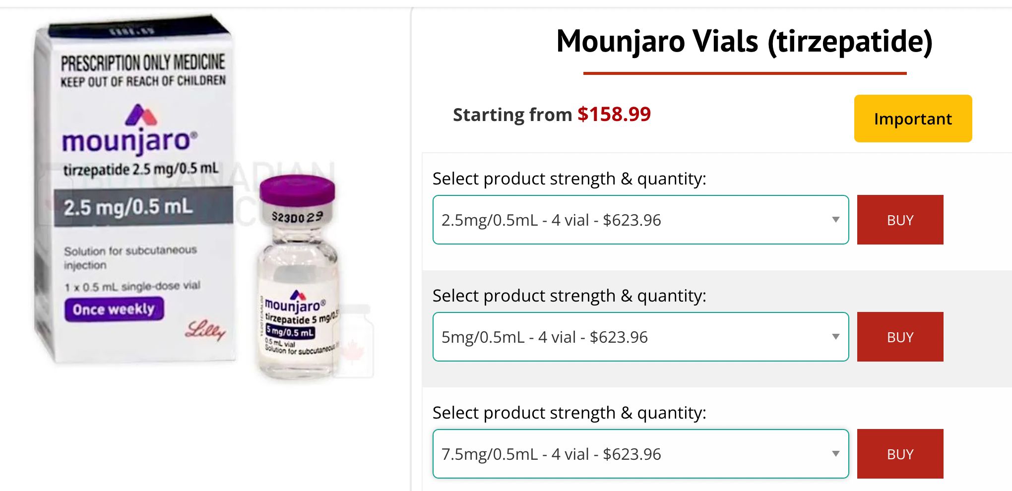 mounjaro tirzepatide canada availability Petition  Petition for Inclusion of (Tirzepatide) in the Ontario Drug Benefit Mounjaro Tirzepatide Injection 10MG US