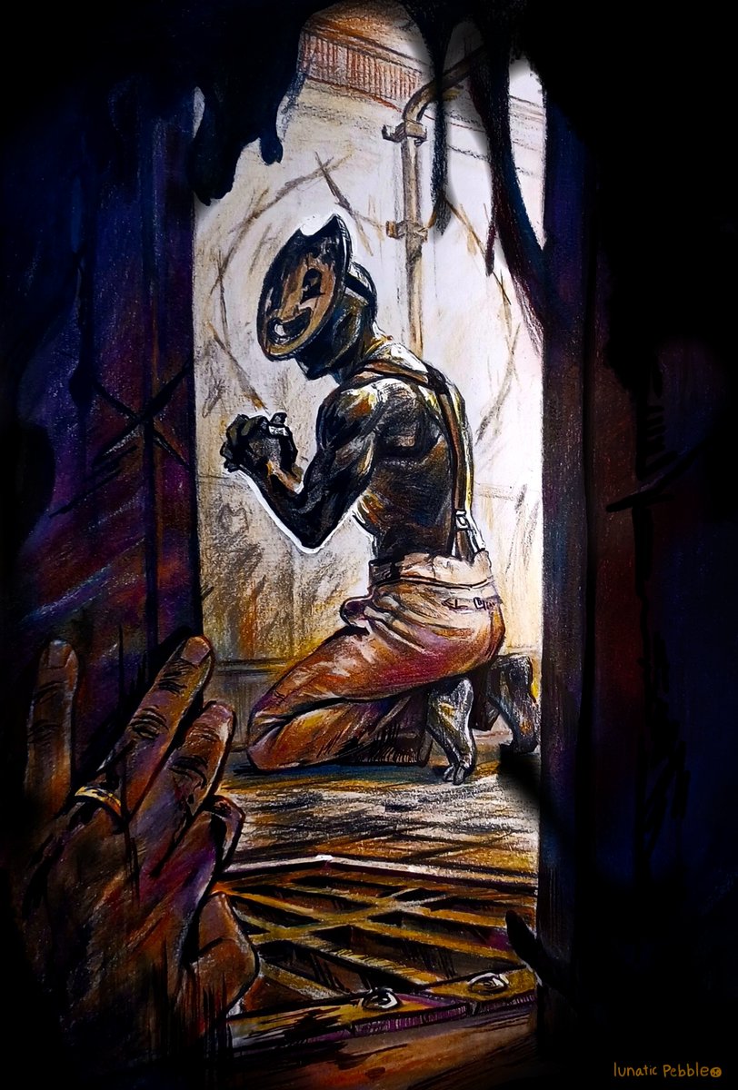 lunatic_pebble's tweet image. Waiting for our savior!

#Bendy #BendyTHECAGE #BendyFanArt