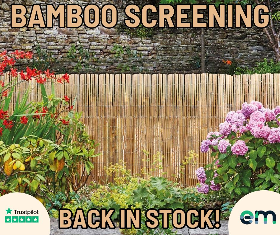 Easymerchant1's tweet photo. 🌿 Back in Stock: Bamboo Screening Rolls at https://t.co/xoacHyYVxO! 🌿

Upgrade your garden with our eco-friendly bamboo screening. Available in various sizes for privacy and style. Easy DIY, strong, and sustainable. 🌱

🔗https://t.co/sMk13j2whf https://t.co/4uV9Rrq2W0