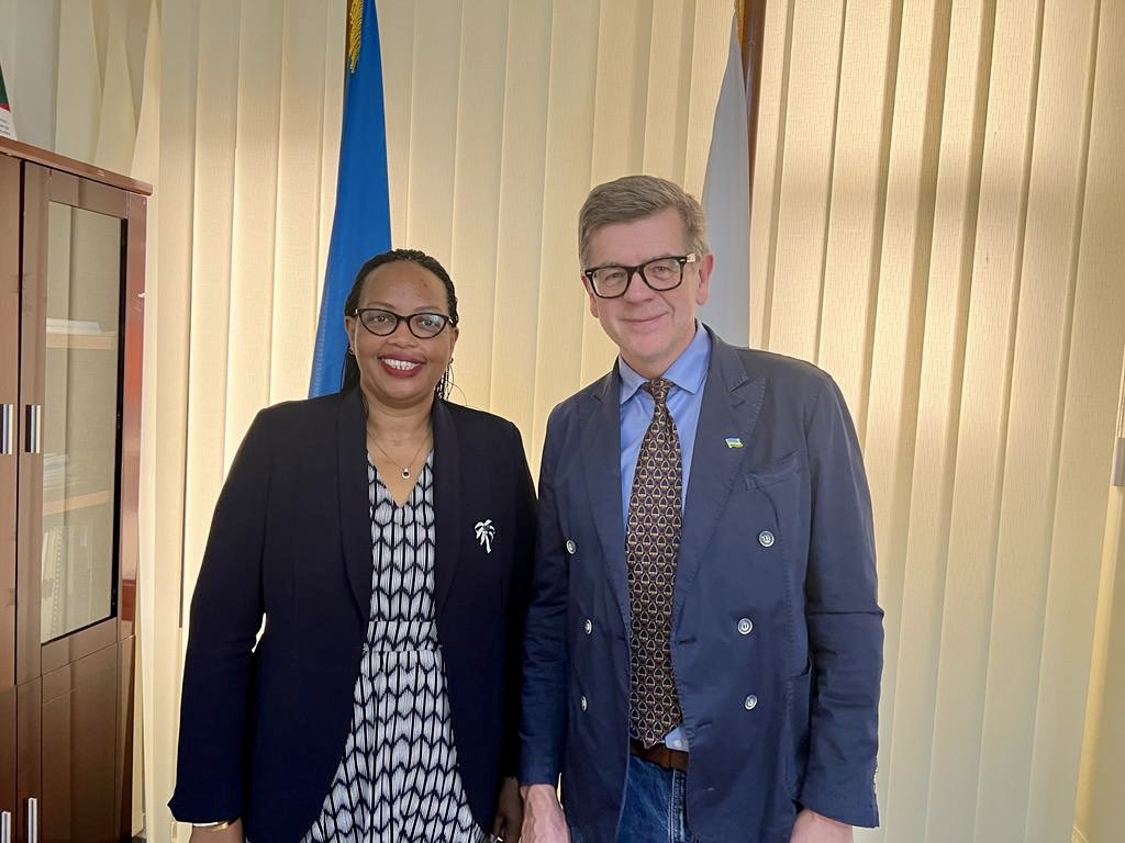 He spent most of his childhood in Karongi, Sweden’s Equality Ombudsman, Lars Arrhenius—is back in Rwanda. He has met the Ombudsman, Madeleine Nirere, &amp; the Chairperson for the National Commission for Human Rights Providence Umurungi among others.