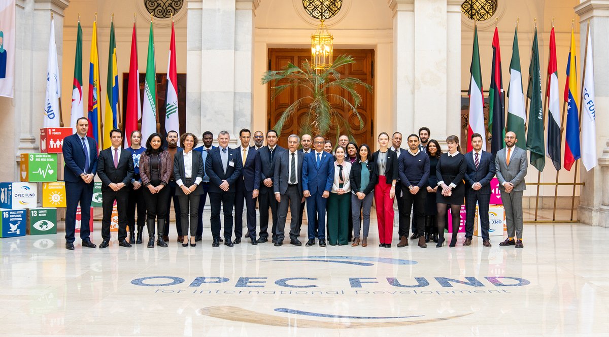 TheOPECFund's tweet photo. (1/3) Together with the @WorldBank, we hosted a workshop on “Understanding the foundations for tracking #climatefinance: Climate Co-benefits &amp; #ParisAlignment” at our HQ today. 🌐 https://t.co/tyJekmesYo
