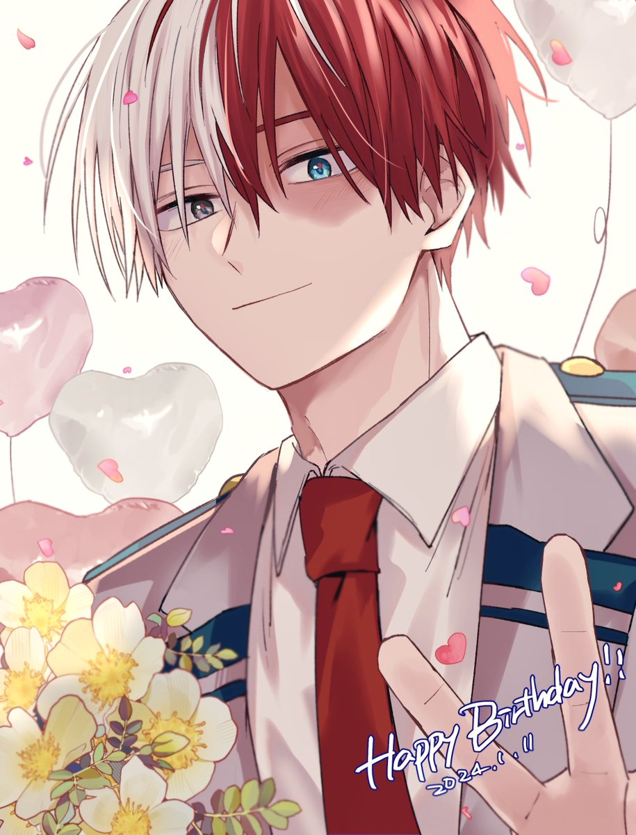 お誕生日おめでとう🎉
#轟焦凍誕生祭2024
#轟焦凍生誕祭2024