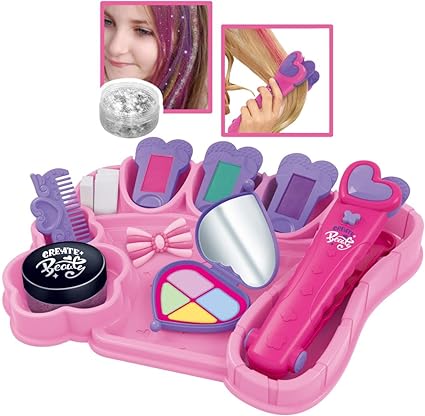 PromoVortex's tweet image. MEU CABELO, MINHA FESTA! ARRASA COM ESSAS CORES! 

Maquiagem Infantil Kit de Beleza Mechas Coloridas Cabelo Mega Compras 

DE: 69,90 
POR: 47,90 

amzn.to/3tJAiYD