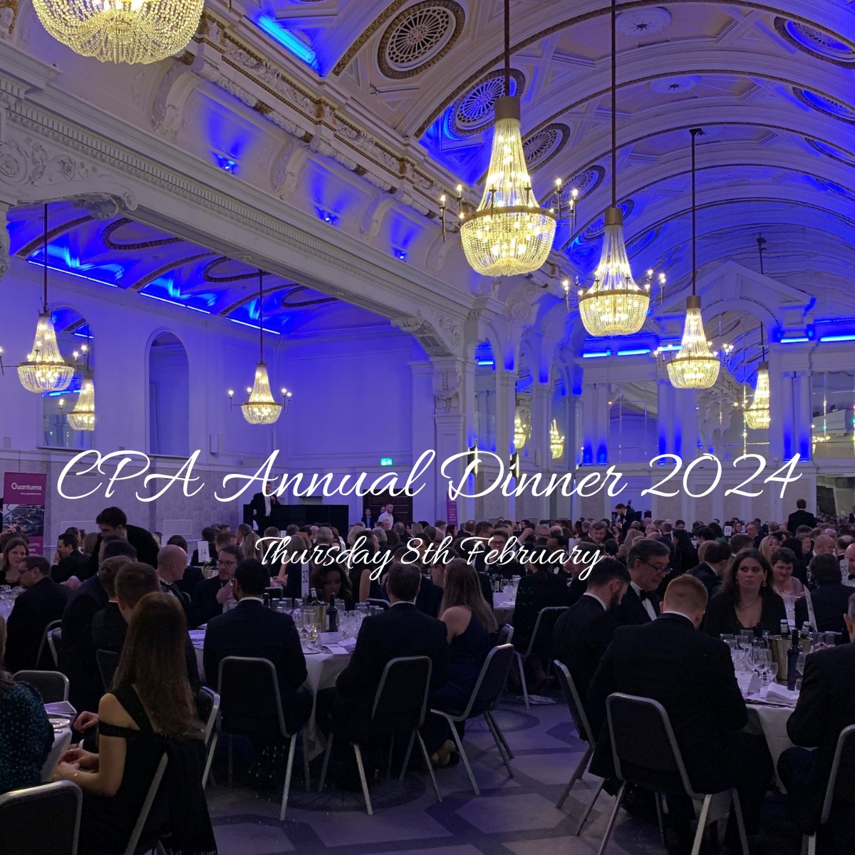 🚨Less than a month away! We have sold out all tables of 10 with a limited number of space on mixed tables available.

Keen to sponsor the CPA Annual Dinner 2024? For more information please email astevenson@cptevents.co.uk

We cant wait to see you!🍾