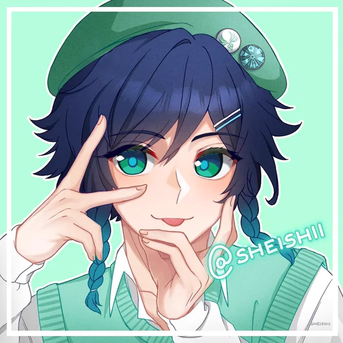 Updated my Genshin Ikemen series! Who'd you bias? 4nemo   (1/5)#GenshinImpact #Venti #Xiao #Kazuha #Scaramouche 