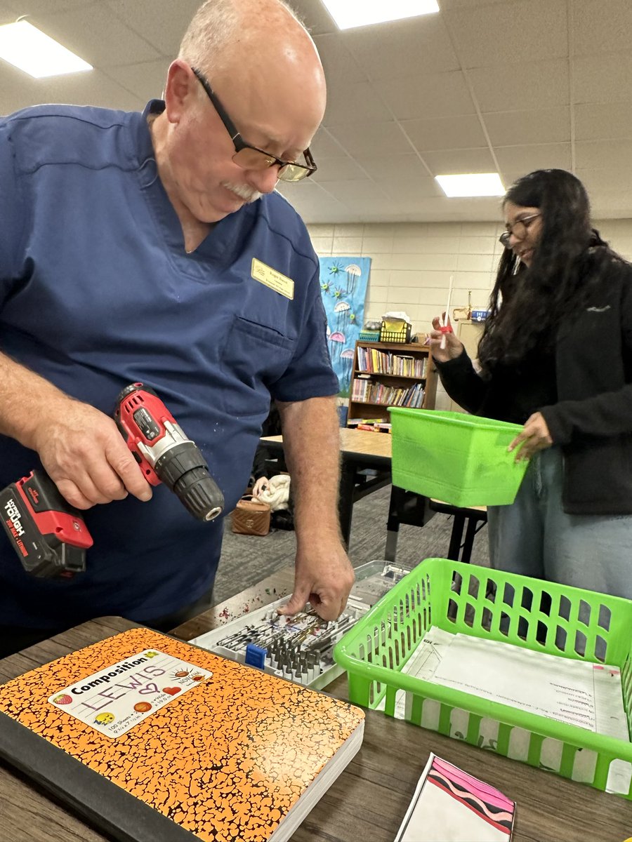 My work family is truly the best! Mr. Bacot broke out a drill for us today!  #Family #Preparingfortomorrow #RHCTAE