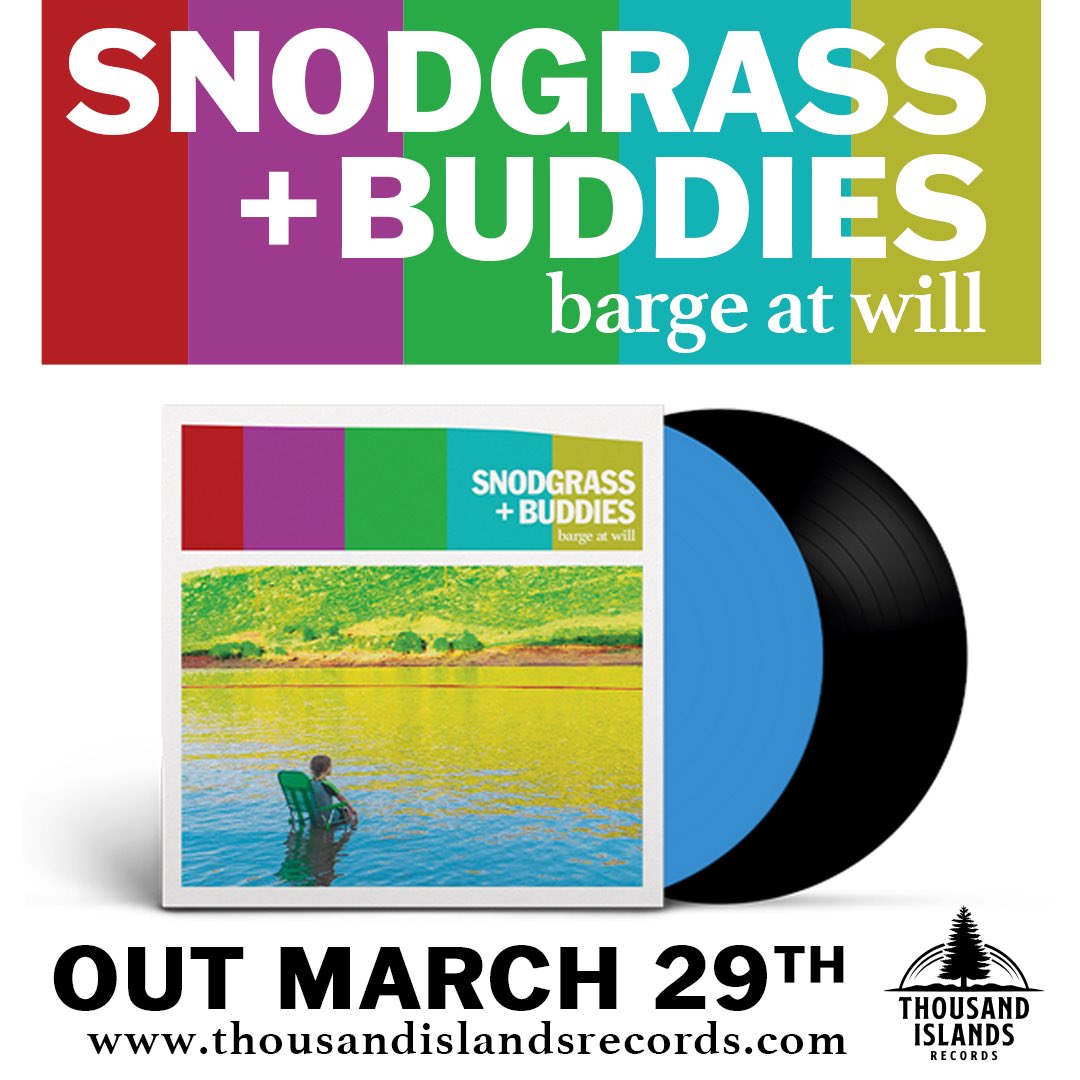 Thrilled to welcome the one and only Jon Snodgrass to the Fam! We’re teaming up with Jon in Canada for the release of his next album ‘Barge at Will’ out March 29!
