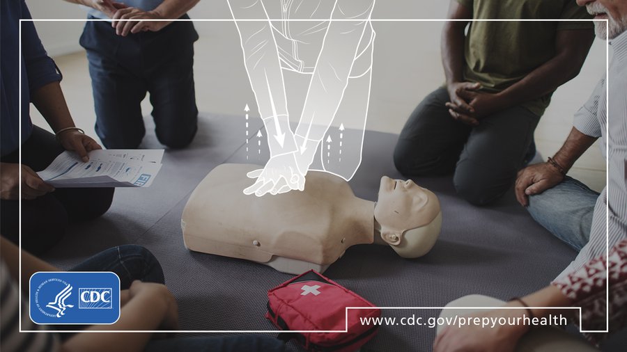 Winter is here. Learn practical skills like CPR to #PrepYourHealth for winter. Bystanders may be first on the scene in a medical #emergency & able to help someone with a cold-related illness, such as severe hypothermia. Learn how: bit.ly/2YCuXyh. #BeReady #WeatherReady