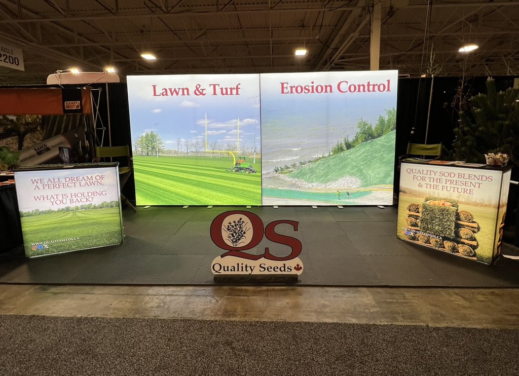 Come visit us at @landscapeontario trade show &amp; conference, let’s chat all things lawn &amp; turf!