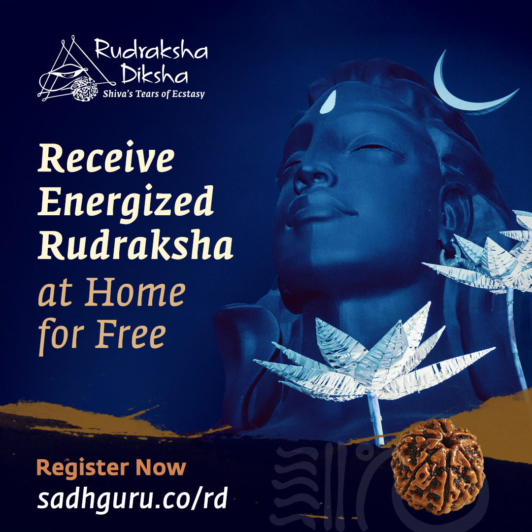 What is Rudraksha Diksha initiation, Sadhguru Isha Foundation iiQ8