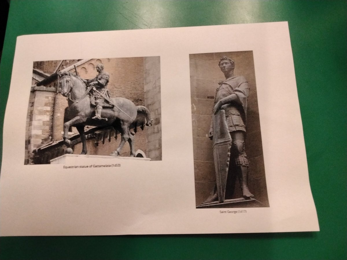 LeighPrimarySLT's tweet photo. Today year 5 learnt about the artist Donatello. They analysed some 3D sculptures of his art work. Then shared their answers with the class.#artist #voice21 #sculpture https://t.co/Jljxh7aNkO