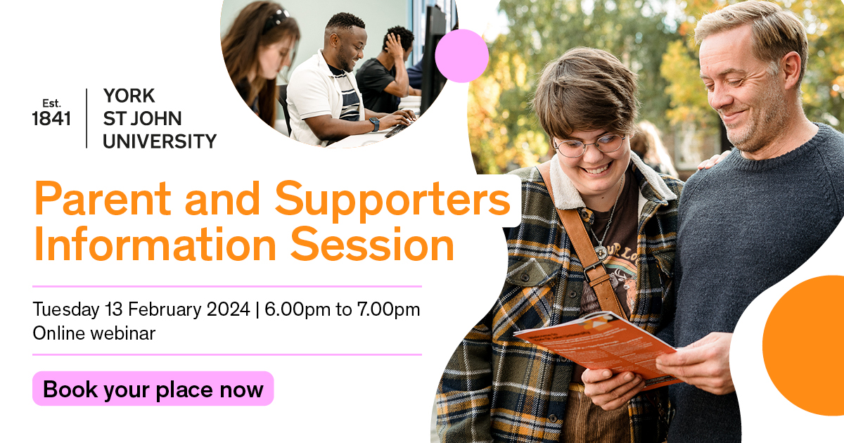 Are you supporting someone who is applying to study at University? Join us for our free parent and supporters webinar. 💻 Gain practical information on how you can support a young person's decision making process. ⬇️ us06web.zoom.us/webinar/regist…