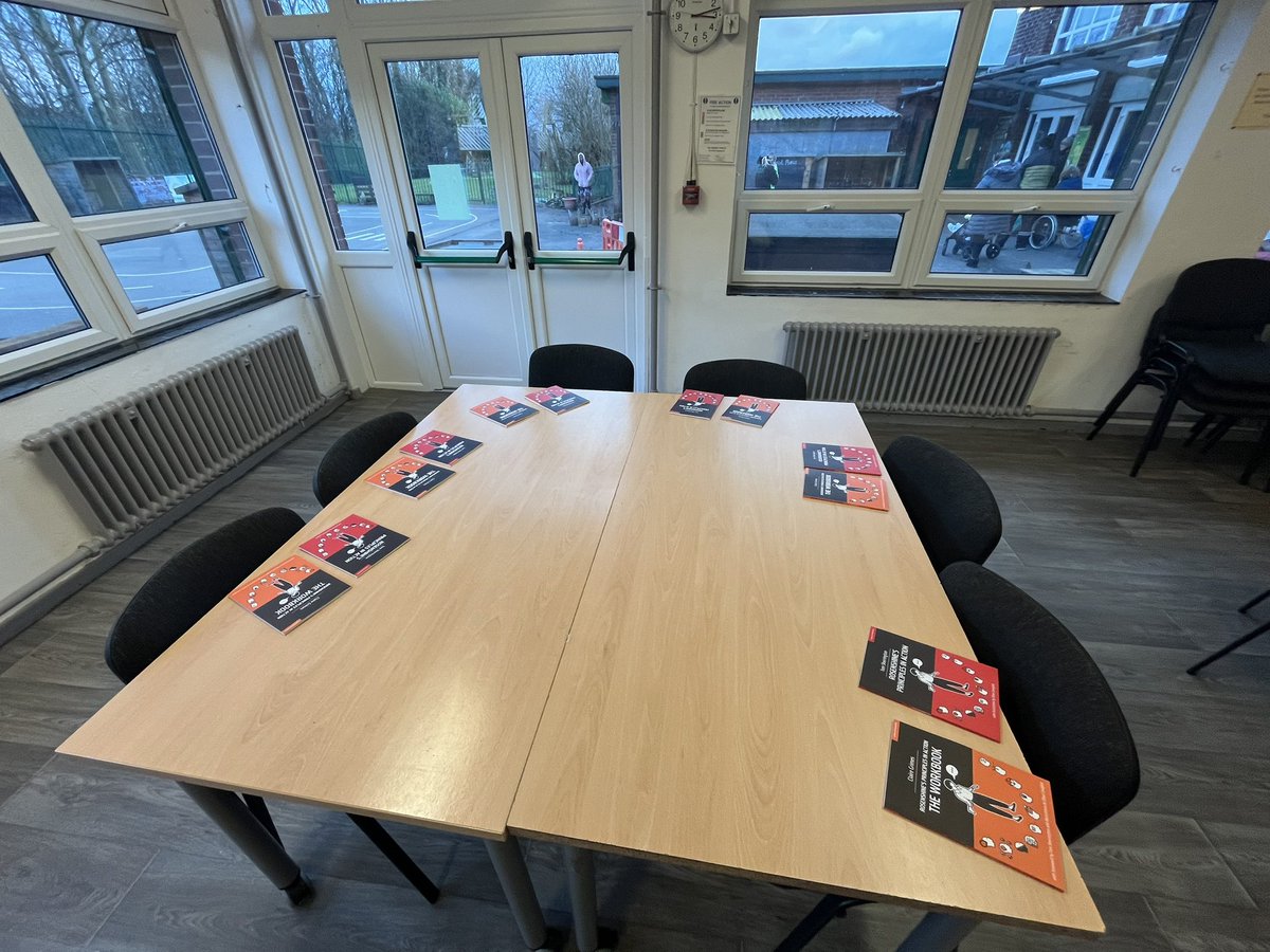 mrs_myerscough's tweet photo. Ready to start our staff CPD project on Rosenshine’s Principles in Action. @teacherhead Working together to further our knowledge and practice. #sjsbCPD #research @STOC_CAT https://t.co/fjNobpNA0m