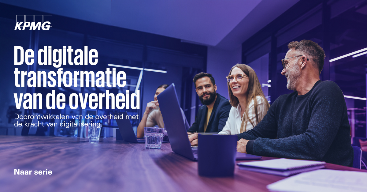Maatschappelijke uitdagingen groeien, waarbij wordt gekeken naar de #overheid. Als probleemoplosser, als veroorzaker, als partner; op alle vlakken spelen ambtenaren een rol, waarbij #digitalisering steeds vaker centraal staat. to.kpmg.nl/x_digitale-tra…