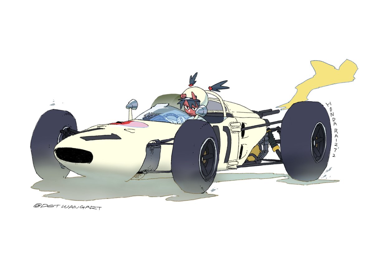 「Honda RA 272」|Det.Wang 王侦探のイラスト