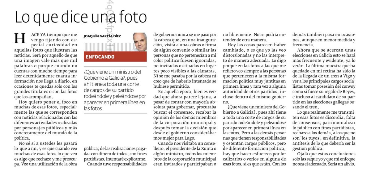 Este es mi último artículo publicado hoy en el diario @elprogreso_Lugo elprogreso.es/opinion/joaqui… joaquingarciadiez.blogspot.com/2024/01/lo-que…