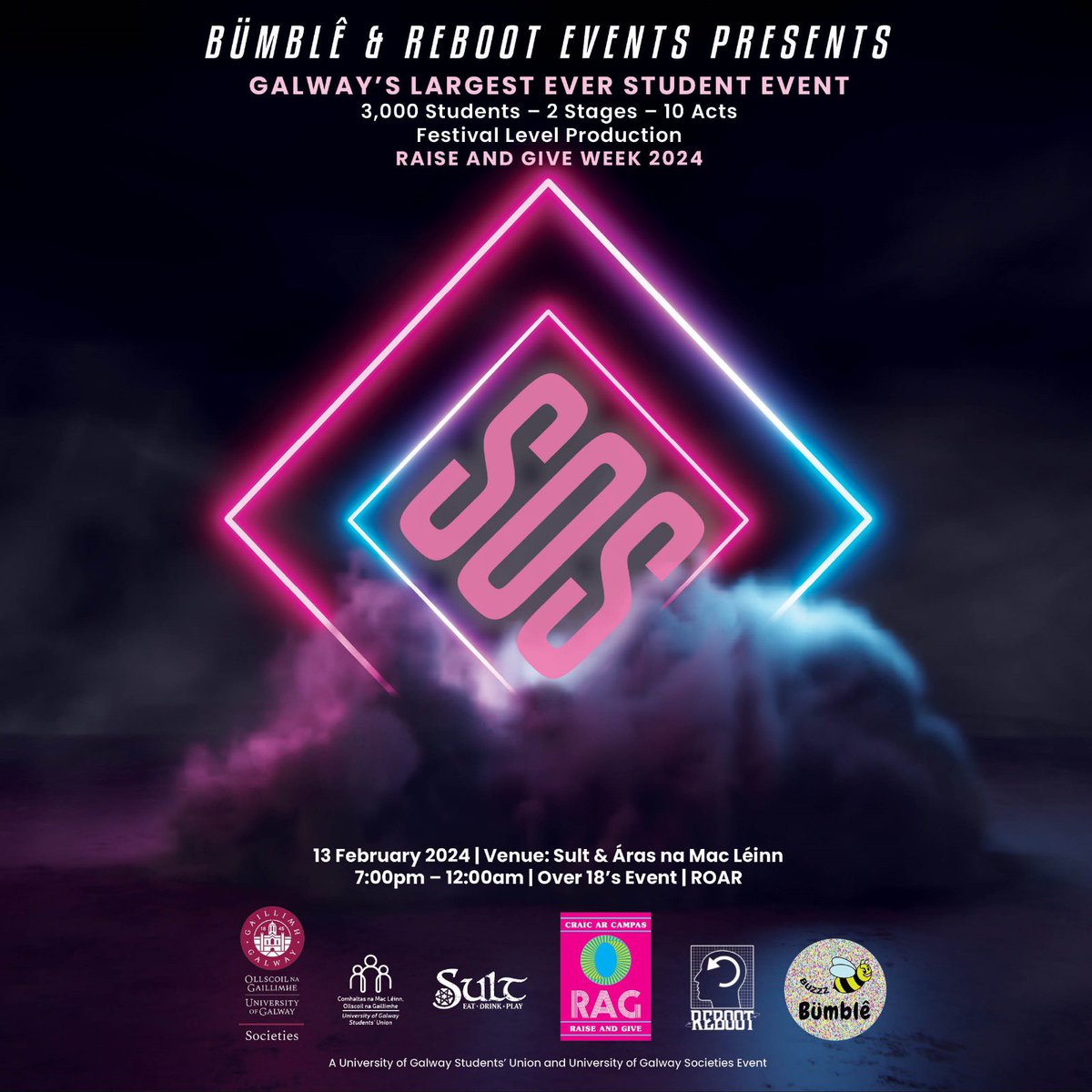 UniOfGalwaySU's tweet photo. This is gonna be huge 🥳🥳🥳
🔗 Sign up here for ticket sale alerts
https://t.co/Nak8HaKLPr
#RaiseAndGiveWeek https://t.co/yReZ8LZ2ug