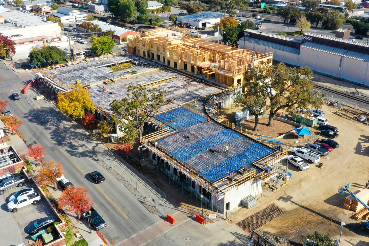AshleyVanceEngr's tweet photo. Construction at the AVA Hotel in downtown Paso Robles is well underway! Opening in 2025 and over a decade in the making, the hotel will offer luxurious accommodations and has been a joint effort between our structural &amp; civil engineering teams. https://t.co/qiquiRW8pZ