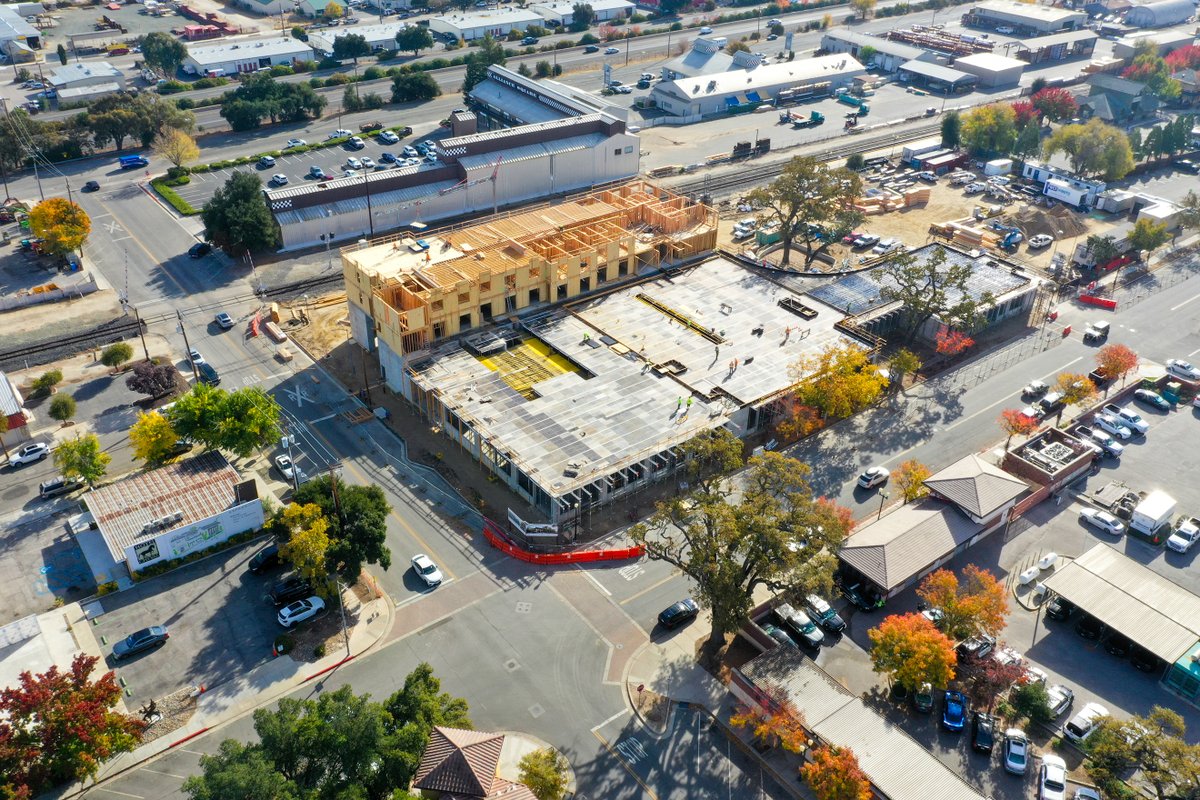 AshleyVanceEngr's tweet photo. Construction at the AVA Hotel in downtown Paso Robles is well underway! Opening in 2025 and over a decade in the making, the hotel will offer luxurious accommodations and has been a joint effort between our structural &amp; civil engineering teams. https://t.co/qiquiRW8pZ
