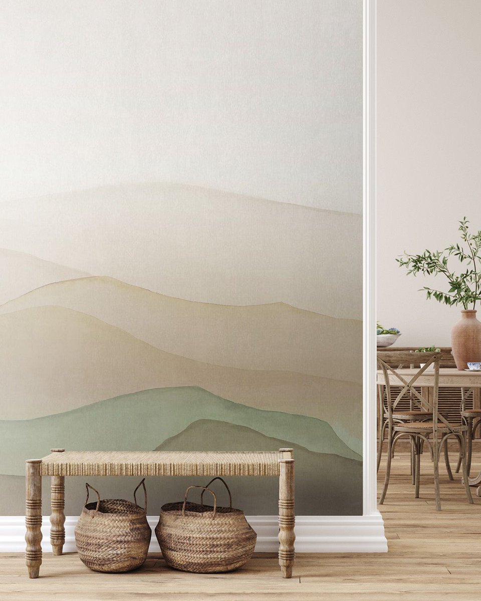 tekturatalk's tweet photo. Meet Mountains, inspired by moody skies and misty hills - all in dreamy colours.
#tektura #wallcovering #wallpaper #interiordesign #design #decor #interiorinspo #designinspo #moutains #biophilicdesigns #moodboard #ciuk #designinsider #materiallab #newdesign https://t.co/FzBbyyhqNF