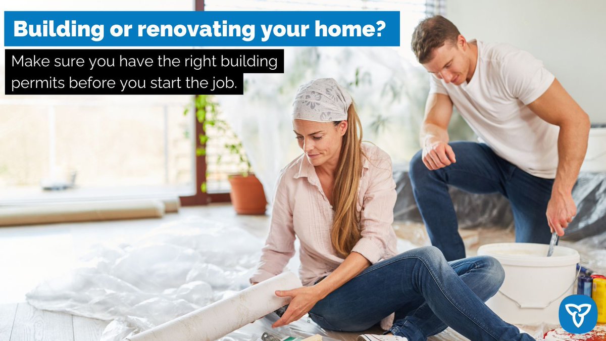 ONmunicipal's tweet image. Planning a new build or a #renovation? Make sure you have the right building permit! 
 
📔 Learn more about #buildingpermits: ontario.ca/document/citiz…
 
🏛 Contact your local municipality to see what permits they may require: ontario.ca/page/list-onta…