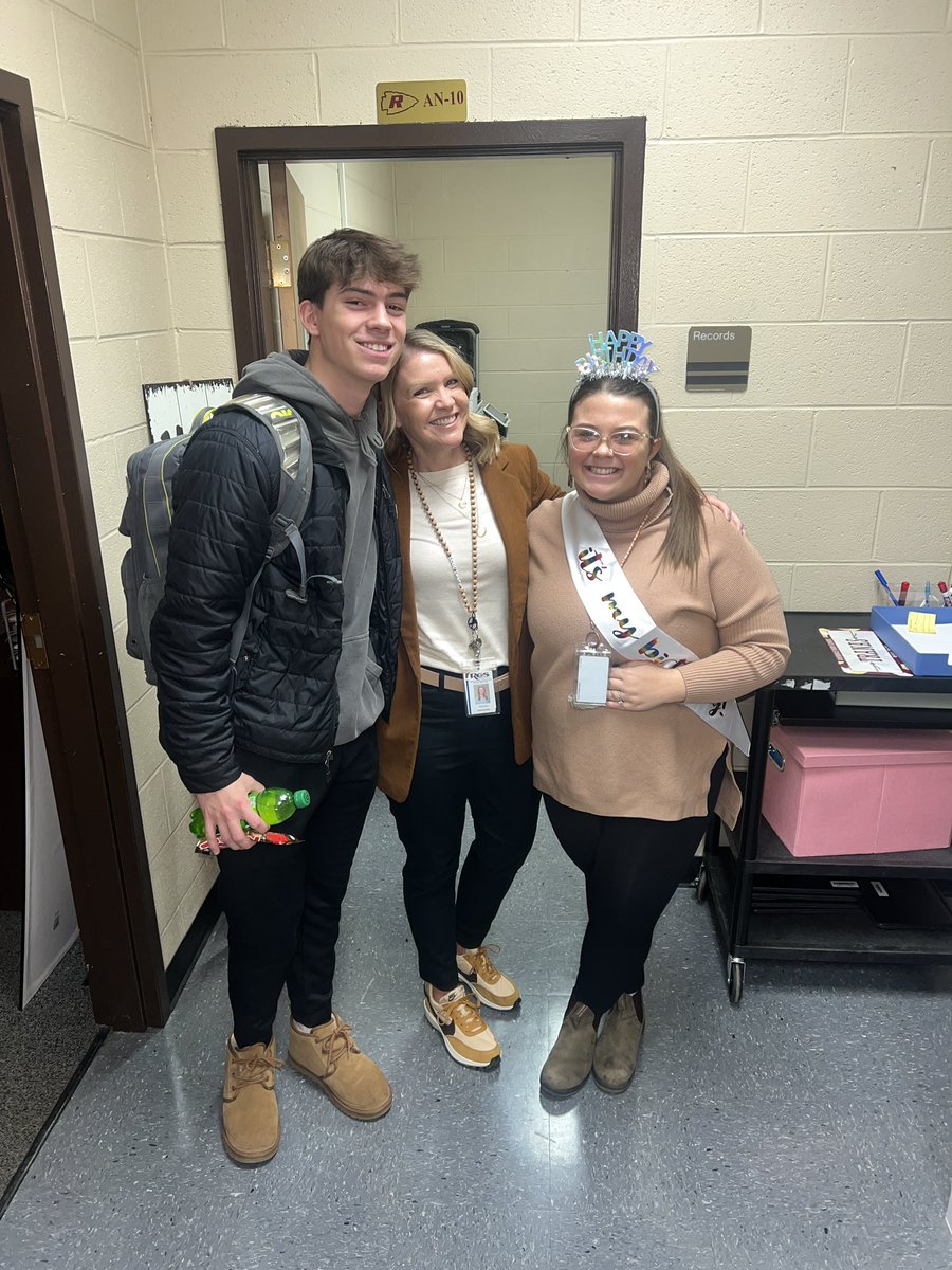 Happy Birthday to my favorite Mama-To- Be!  Love you <a href="/KLillybelle/">Mrs. Phillips</a> 🎉🎂🎊<a href="/b_woodruff13/">Ben Woodruff</a> was feeling left out!  🤷🏼‍♀️
