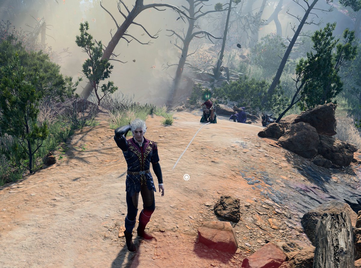 Hubby has no idea what's about to happen to him 😈💚 
#bg3 #Astarion #loveatfirstknifefight