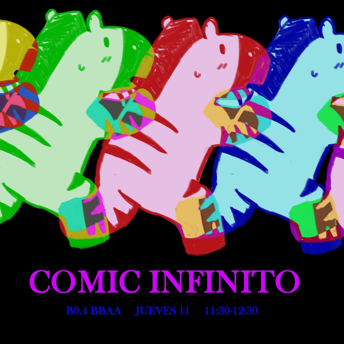 Buenas tardes cebritas! Feliz año nuevo 🦓🎉
Comenzaremos el año haciendo un cómic infinito