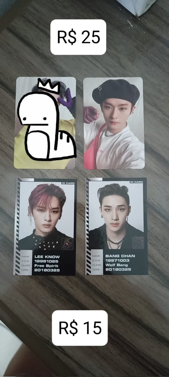 Viskzcollector's tweet photo. CEG DROP MINCHAN

Valores na imagem sem frete
Set garantido
Claim por comentário https://t.co/Xq3xbssoGG