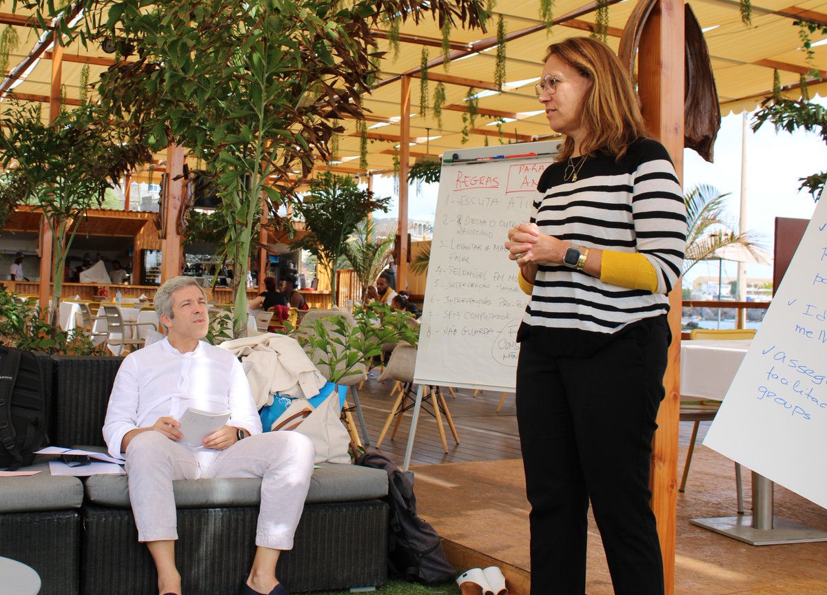 UNCaboVerde's tweet photo. Having the spirit of always improve, doing more & better for #CabeVerde, RCO team were together in our annual retreat, for a critical but constructive analysis of our work in 2023, the results achieved & define priorities for 2024.
#bettertogether #djuntamon #UNCaboVerde https://t.co/OVOshZipZB