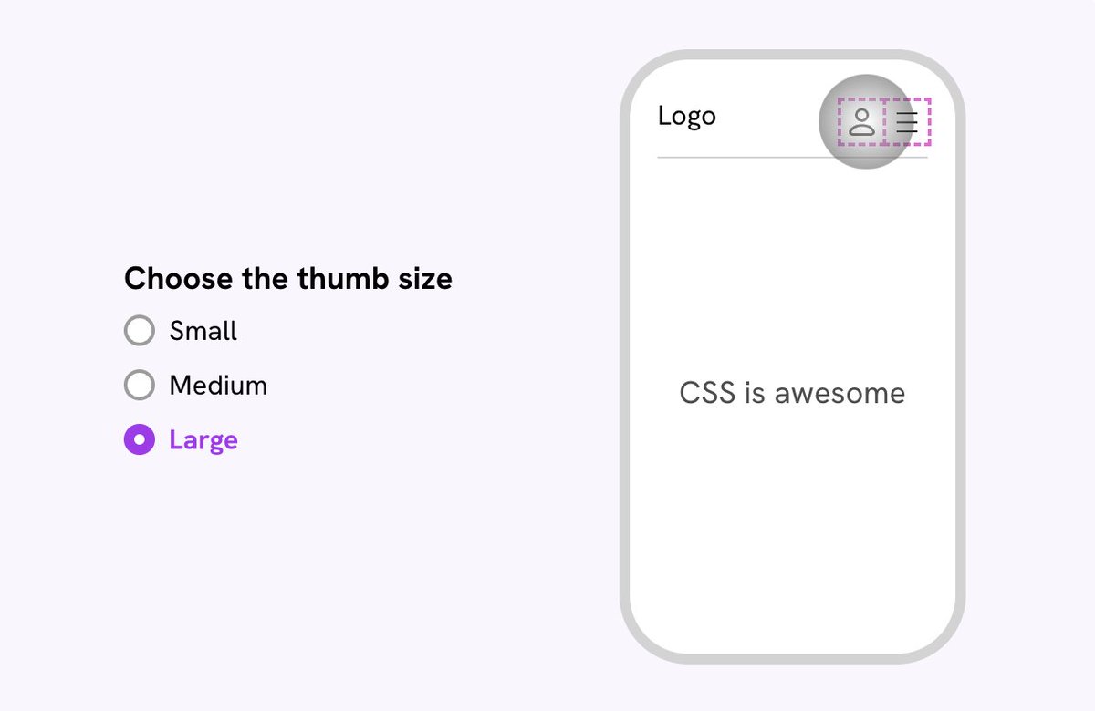 It’s here! 🎉

I’m happy to publish my first interactive guide. It’s about designing better target sizes!

The guide is full of interactive demos and illustrations about target size with lots of real-life examples. Enjoy!

🔗 ishadeed.com/article/target…