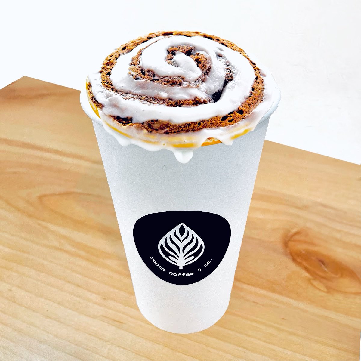 RootsCoffeeUtah's tweet photo. January’s Drink-of-the-Month vibe: cozy sweaters, chilly weather, and the irresistible warmth of our Cinnamon Roll Latte! Rich espresso meets the velvety embrace of steamed milk, perfectly complemented by swirls of cinnamon sweetness. 
#rootscoffeeutah  #utahcoffee https://t.co/8EIPXcg2DR