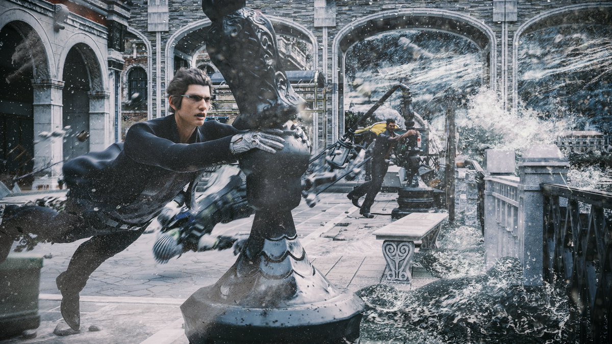 Ever wonder what happened to the bros in Chapter 9 when Leviathan's tornado starts sucking up building pieces?

#FFXV #FF15