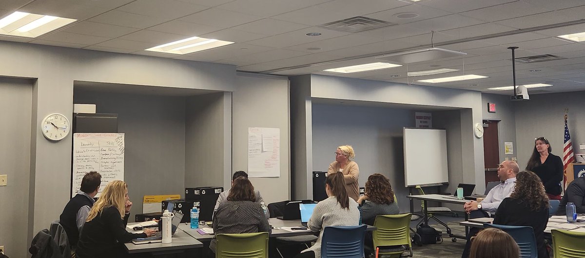 cphistory27's tweet photo. @SCSchools school & district leaders with our coaches engaged in deep dives into @WitWisdomELA @CommonLit & our own SHS units of study! #LeadersLearning And we have fun doing it. #LearningIsSocial https://t.co/Ziz8yabClj