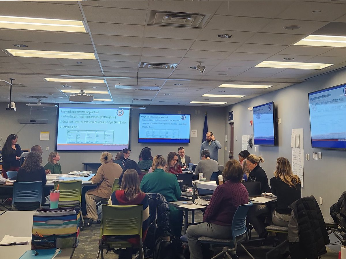 cphistory27's tweet photo. @SCSchools school & district leaders with our coaches engaged in deep dives into @WitWisdomELA @CommonLit & our own SHS units of study! #LeadersLearning And we have fun doing it. #LearningIsSocial https://t.co/Ziz8yabClj