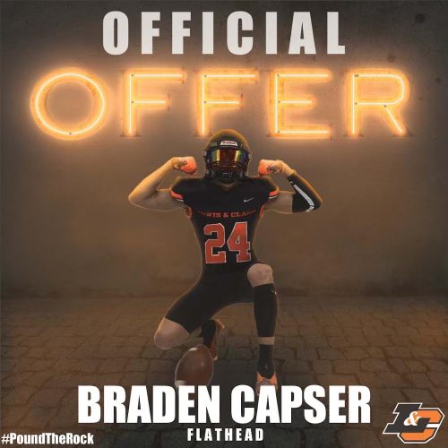 I am grateful to receive an offer from Lewis and Clark College to continue my academic and athletic pursuits. Loved their beautiful campus and coaches.

Thank you to Coach Read, Coach Lewis and the rest of the Pioneer staff for extending this opportunity!
<a href="/LCPiosFB/">Lewis & Clark Football</a> <a href="/CoachMikeLew/">Michael Lewis</a>
