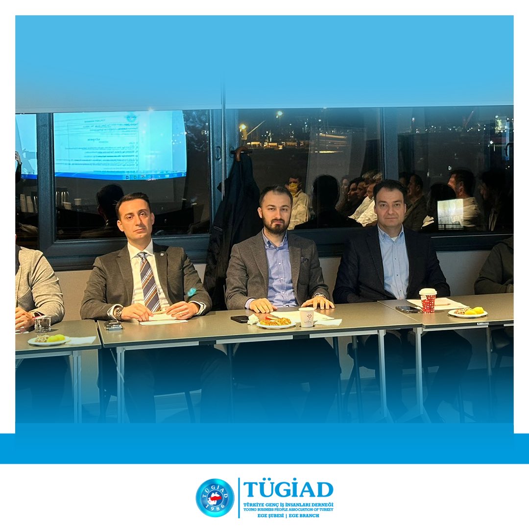 Türkiye Genç İş İnsanları Derneği (TÜGİAD) Ege Şube Başkanı Engin Korkmaz ve üyelerimizle birlikte Ocak ayı yönetim kurulu toplantımızı gerçekleştirdik.
 
#TÜGİADEge