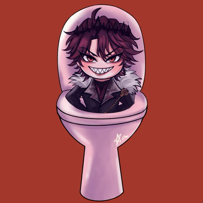 armis x toilet  #JurasickArt #CrimzonMuze #Artavio #GBArt