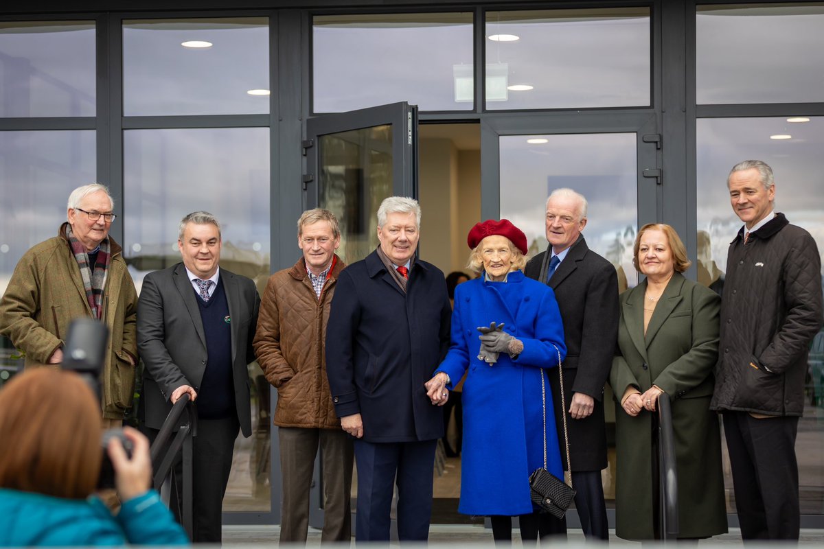 Goffs1866's tweet photo. Big celebrations @GowranPark1 with the grand opening of the new weigh room ahead of #GoffsThyestes Day.

We look forward to continuing our long standing sponsorship on 25 January which marks the start of #GoffsArkle inspections. https://t.co/YCKZa9vWkH