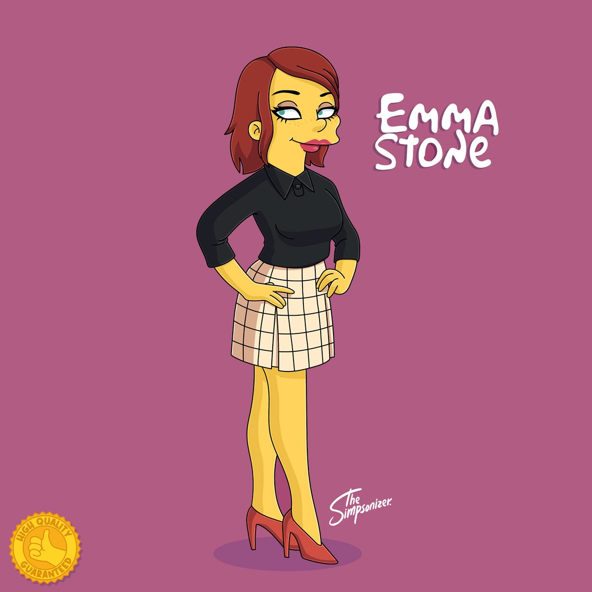 ArminCastellon's tweet photo. #EmmaStone en el verdadero #SimpsonStyle
by #TheSimponizer
Para ver más de mis trabajos nuevos y previos visiten mi insta: RealSimpsonPortraits https://t.co/6KDRSkdsQZ