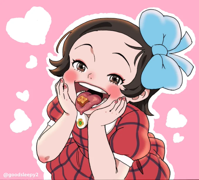 キャラメルを舐めるトットちゃん 